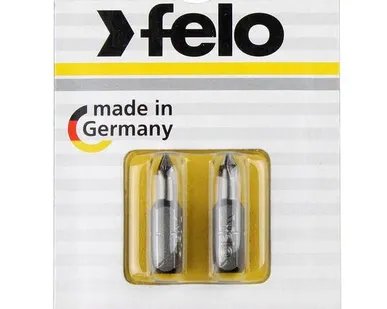 фото Бита крестовая PZ 2х25 серия Industrial (уп.2шт) в блистере Felo 02102036