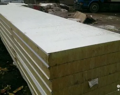 фото Сэндвич панели Минвата 100 мм бу, 5,97 м