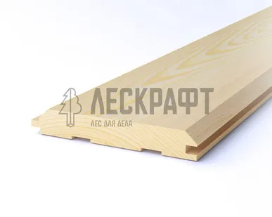 фото Имитация бруса 20 * 135 * 6000 мм сорт AB ель/сосна ЮМ (1 шт = 0,81 м2)