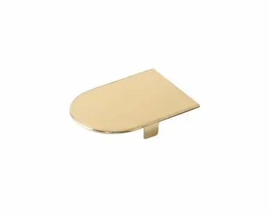 фото Декоративная накладка для скрыт. петли OTLAV INVISACTA 3D, золото глянец