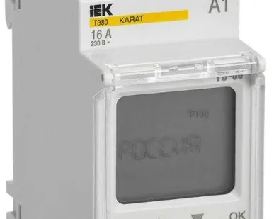 фото Таймер цифровой ТЭ80 16А 230В на DIN-рейку KARAT IEK MTA10-16-080