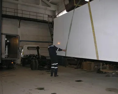 фото Переоборудование Борта в Фургон Газель