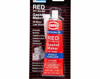 фото Герметик для прокладок красный ABRO 85гр