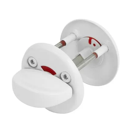 Фото №0 Завертка дверная SOLLER 0350WC белая