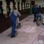 фото Глубокая чистка твердого напольного покрытия