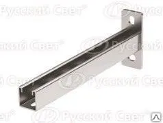 фото Кронштейн двойной LAS 41x41 мм основание 600 ДКС BBD4160HDZ