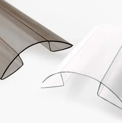 Фото №1 Профиль соединительный коньковой, прозрачный, 4-6 мм