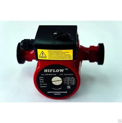 Фото №0 Насос циркуляционный для систем отопления Hiflow UPS 25-40