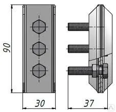 Фото №0 Зажим тросовый К-296у3