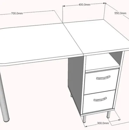 Фото №0 Маникюрный стол № 39 Собственное производство