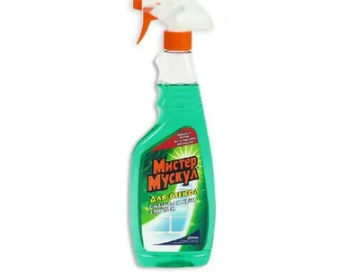 фото МИСТЕР МУСКУЛ Средство д/окон курок 500мл/12шт