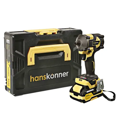 Фото №0 Аккумуляторный ударный гайковерт Hanskonner HCD20420BLC 1BatterySystem