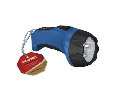 фото Фонарь аккум. РЕКОРД PM-0104 4 LED Blue
