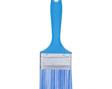 фото Кисть плоская 63мм синтетическая щетина T4P Лазурит