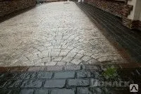 фото Печатный бетон (материалы, формы, обучение, монтаж).