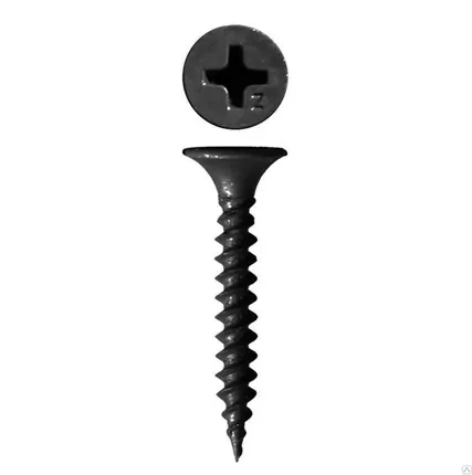 Фото №0 Саморез для крепления ГКЛ, частая резьба, 3,5х25