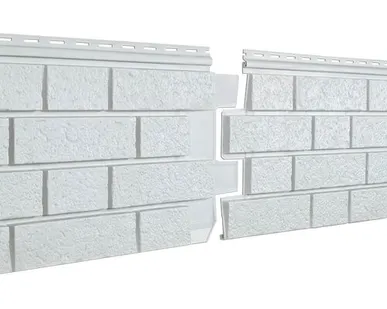 фото Фасадная панель "Стоун Хаус S-Lock Клинкер" (ЮП) 1950х292 мм Дымчатый