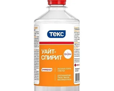 фото Растворитель ТЕКС уайт-спирит 0,5л/0,4кг (25)