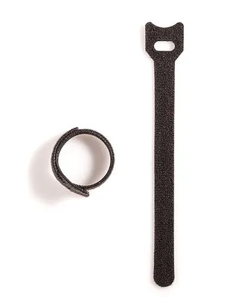 Фото №0 Хомуты-липучки 230x13мм (упак: 10 шт / 1 цвет / черный)