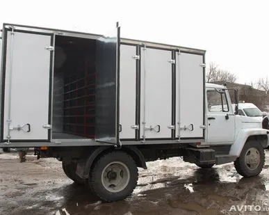 фото Автофургон хлебный 250 лотков на базе ГАЗ-3309 5-ти дверный