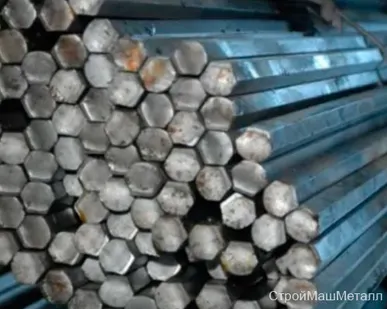 фото Шестигранник калиброванный 20 мм ст 09г2с ГОСТ 8560