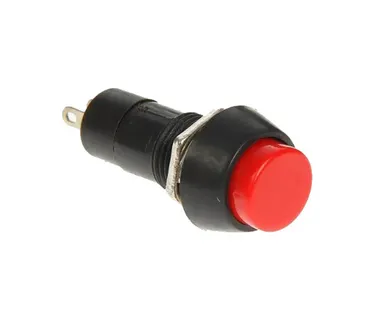 фото Выключатель-кнопка для электроприборов 2 положения ON-OFF красный PBS-20A REXANT