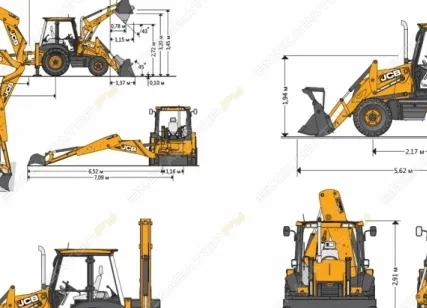 Фото №0 Аренда экскаватора-погрузчика JCB 3CX, Мурманск