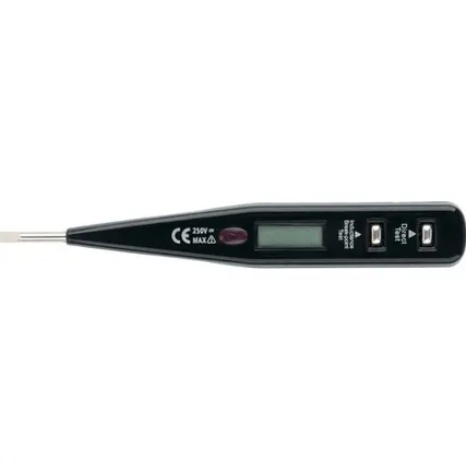 Фото №0 Тестер напряжения 12-220 В ЖК дисплей с неон.ламп. Sparta