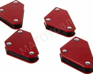 фото Держатель угольник магнитный для сварки набор 4шт на 4кг Rexant