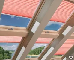 Фото №0 Плиссированная штора Fakro APS 94х140.