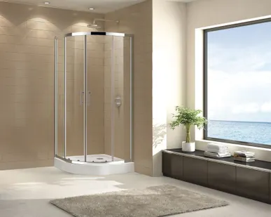 фото Душевой уголок Cezares Eco 90x90 см прозрачное стекло ECO-R-2-90-C-Cr Cezar