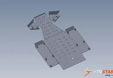 фото Защита днища для квадроциклов Stels UTV800H
