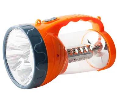 фото Фонарь RED 324 "Светлячок" аккумуляторный, 3LED 1W + кемпинг 24SMD