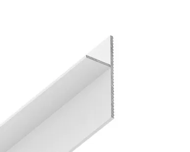 фото УП 40 – теневой, парящий плинтус - Белый