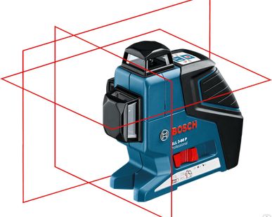 фото BOSCH GLL 3-80 P + BM1 + LR2 в L-Boxx Professional Построитель плоскостей