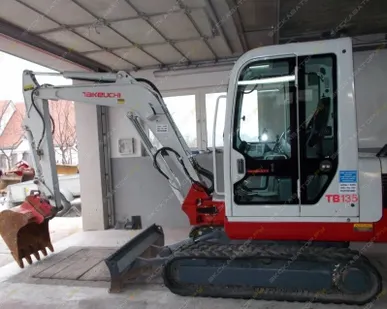 фото Аренда мини-экскаватора Takeuchi TB 135, Люберцы