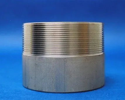 Фото №0 Полусгон 1/8 нержавеющий