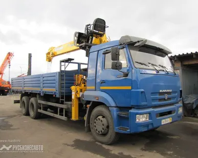 фото SOOSAN SCS736LII верх.упр. на шасси КАМАЗ 65117-3010-23