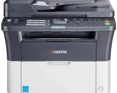 фото МФУ лазерное KYOCERA FS-1125MFP, ч/б, A4, белый/черный