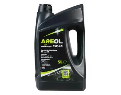 Фото №0 Моторное масло AREOL ECO Protect 5W40AR062 5W-40 синтетическое 5 л