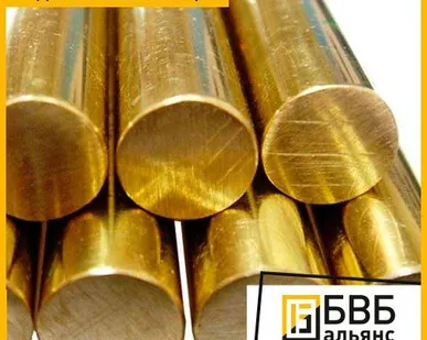 фото Пруток латунный ЛС59-1 8 мм полутвердый (ЛС59-1п)
