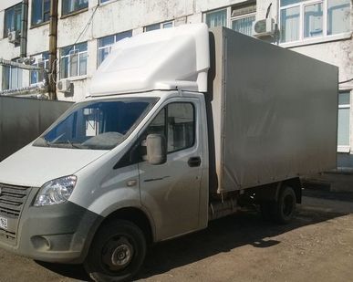 фото Квартирный переезд на а/м Газель next. Тент 4200 х 2000 х 2000 мм. 17 м3.