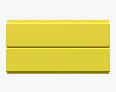 фото Сайдинг Потолочно-фасадная панель «Софит» Premium, 0.5 мм RAL 1018, Желтый