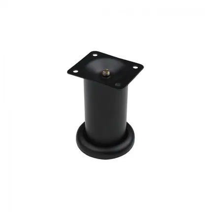 Фото №0 Опора меб. мет. TB019 (B140) d50 h150 черный AKS