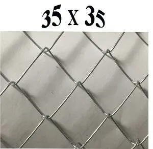 Фото №0 Сетка-рабица 35*35*1,6 (2,0*10) оц Б Рулон