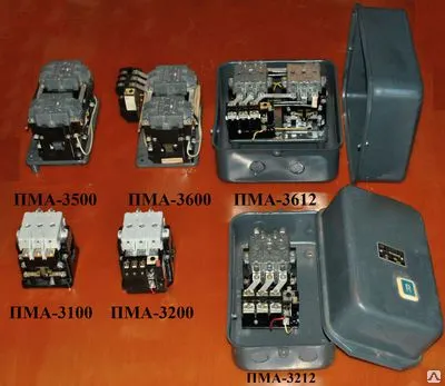 Фото №0 Пускатель электромагнитный ПМА-3612