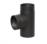 Фото №0 Тройник 90° КПД ЧЁРНЫЙ 200