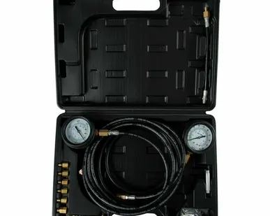 фото Манометр для измерения давления масла AFFIX, 2 манометра 7 и 35 бар, комплект адаптеров AF12020023C