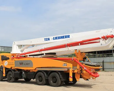 фото Автобетононасос АБН 37, 42, 47 - серия TZA-LIEBHERR