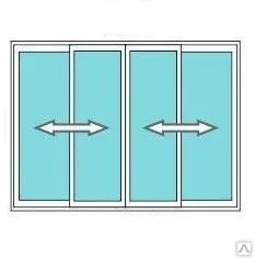 фото Алюминиевая лоджия 3,5 м